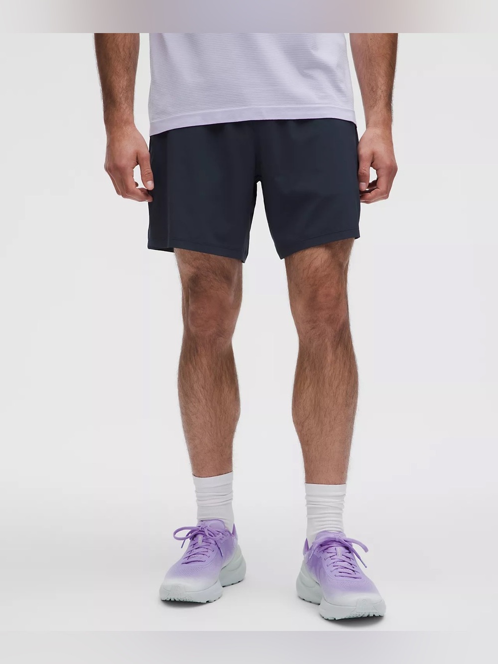 Lululemon Pace Breaker Linerless Short  in True Navy 7" Size: Small